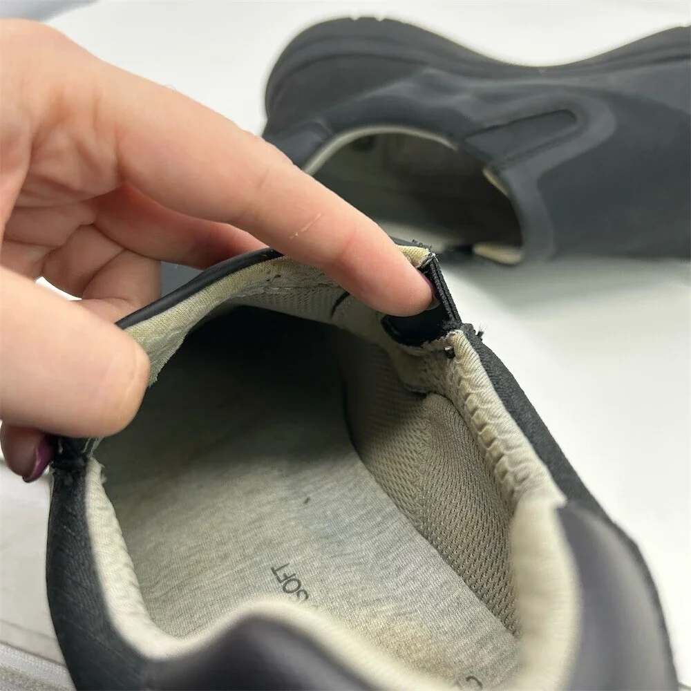 Clarks Cloudsteppers Votta Free Men's Slip-On Comfort Loafers Black Size 10